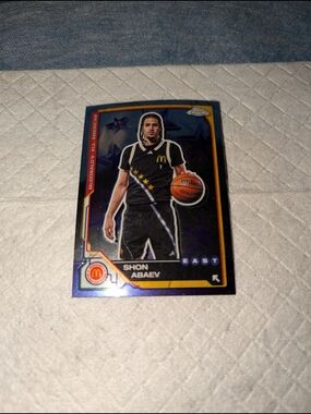 McDonald's All-American Black Basketball Trading Card - Shon Abaev
